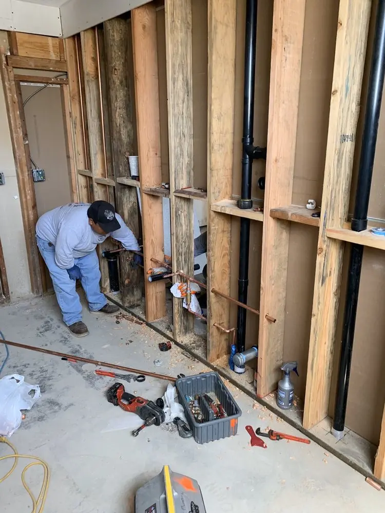 Commercial rough-in plumbing for Water Heater Replacement in Ashland City